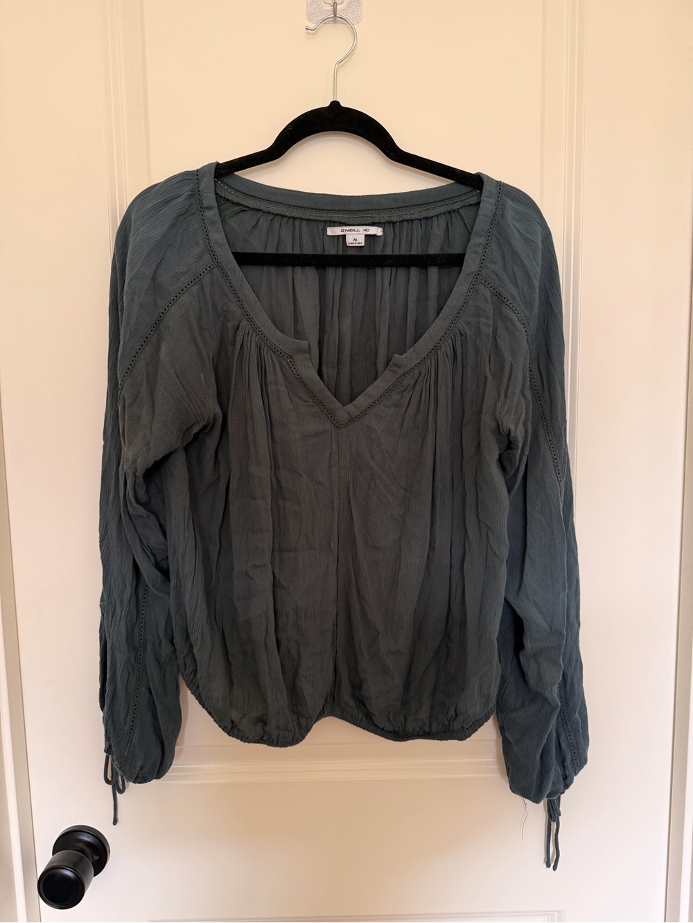 O’Neil Teal blouse